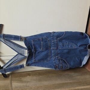We The Free Blue Ziggy Shortalls- Size Small